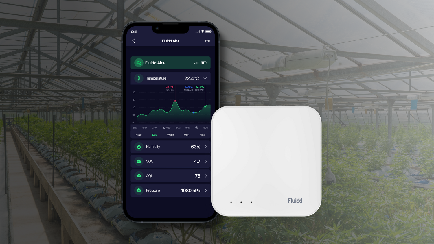 Fluidd is a leading provider of smart devices and sensors designed specifically for indoor growers